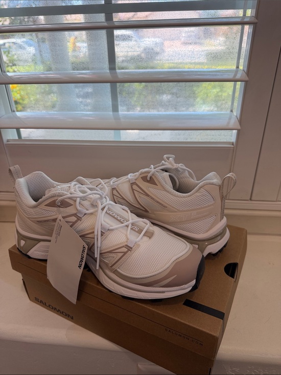 Salomon Shoes - Salomon Women's Athletic Shoes in White and Beige